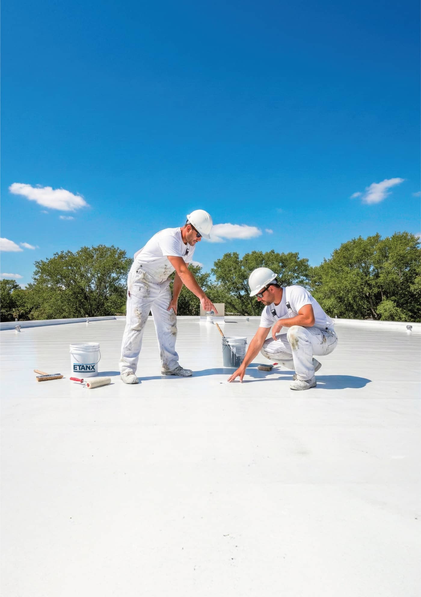 Etanx Cool Roof, l’étanchéité thermo-réfléchissante de Larivière